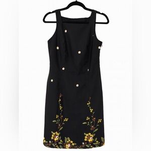 VINTAGE FRANCESCA CARETTI FLORAL DRESS SIZE 6